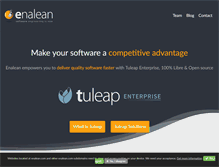 Tablet Screenshot of enalean.com